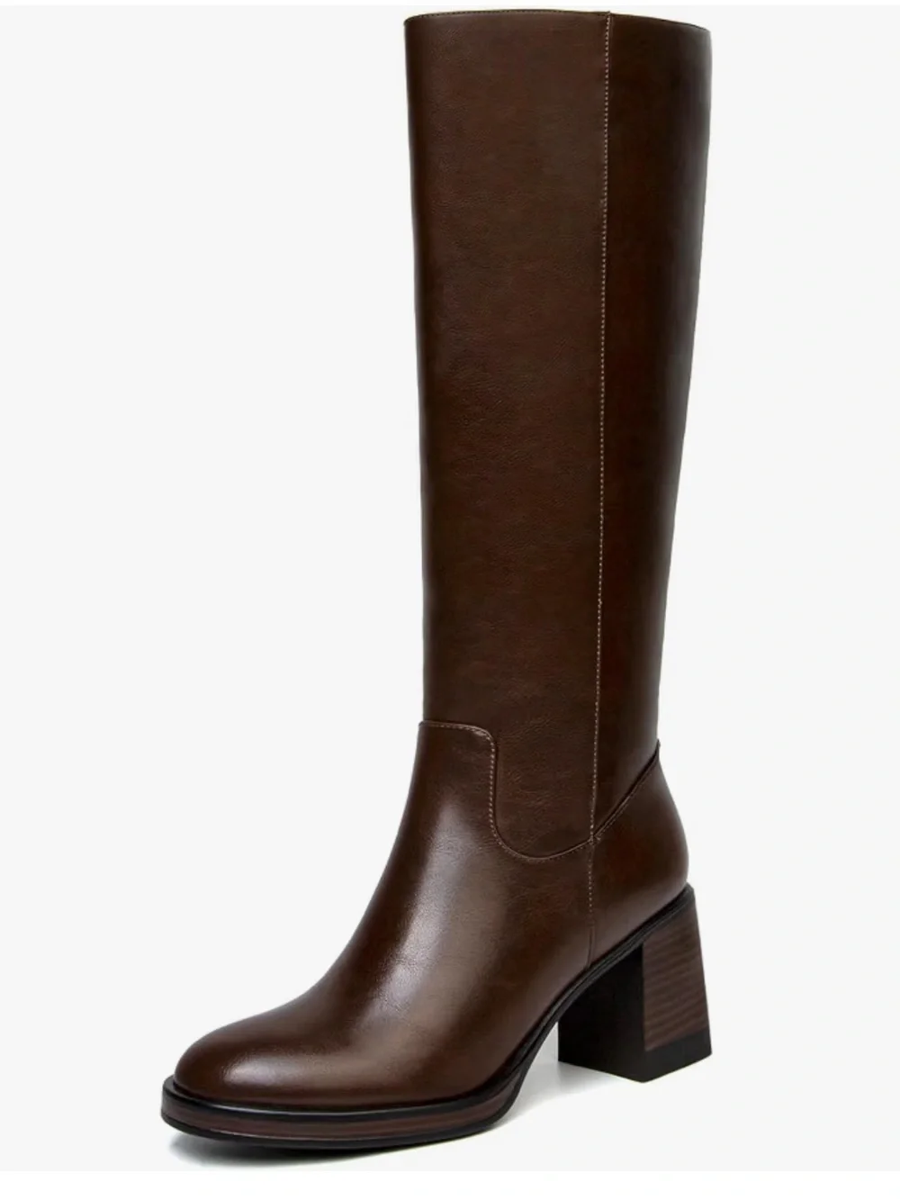 Brown Knee High Boots
